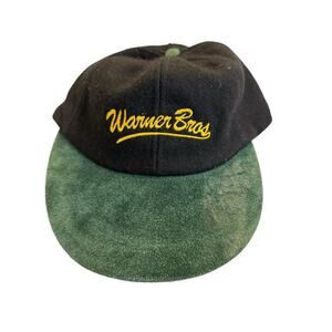 Vintage Harpurs Wool Suede TV Series Warner Bros Strapback Kung Fu Hat